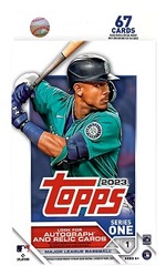 2023 Topps Series 1 MLB Baseball HANGER Box